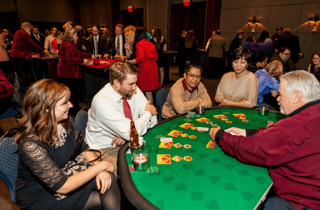 A Casino-Themed Holiday Party in Nashville with Casino Party Experts